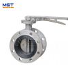 butterfly valve lever operated